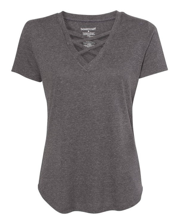 Women's Cage Front T-Shirt (T27) - Good Times Design