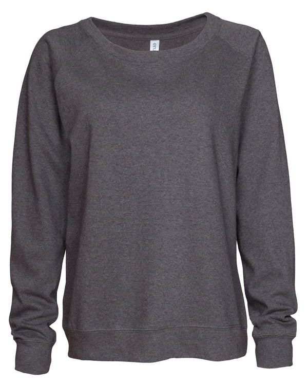 Ladies Slouchy Crew Pullover (EZ095) - Great Friends Design