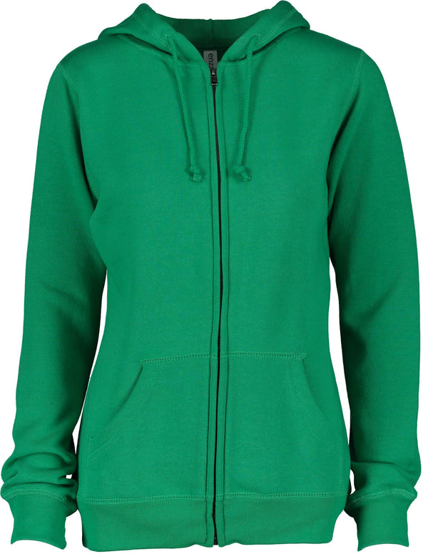 Women's Zip Up Hoodie (EZ340) - Whiskey Label Design