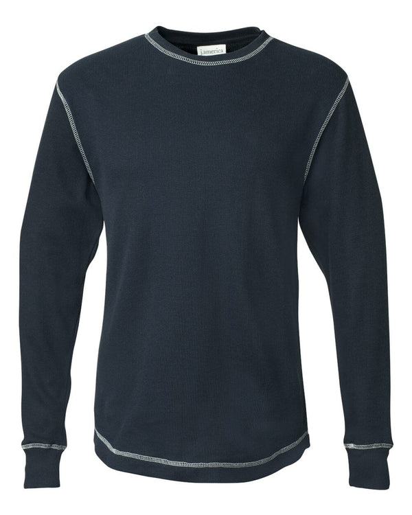 Long-Sleeve Thermal (8238) - Bless Our Troops Design